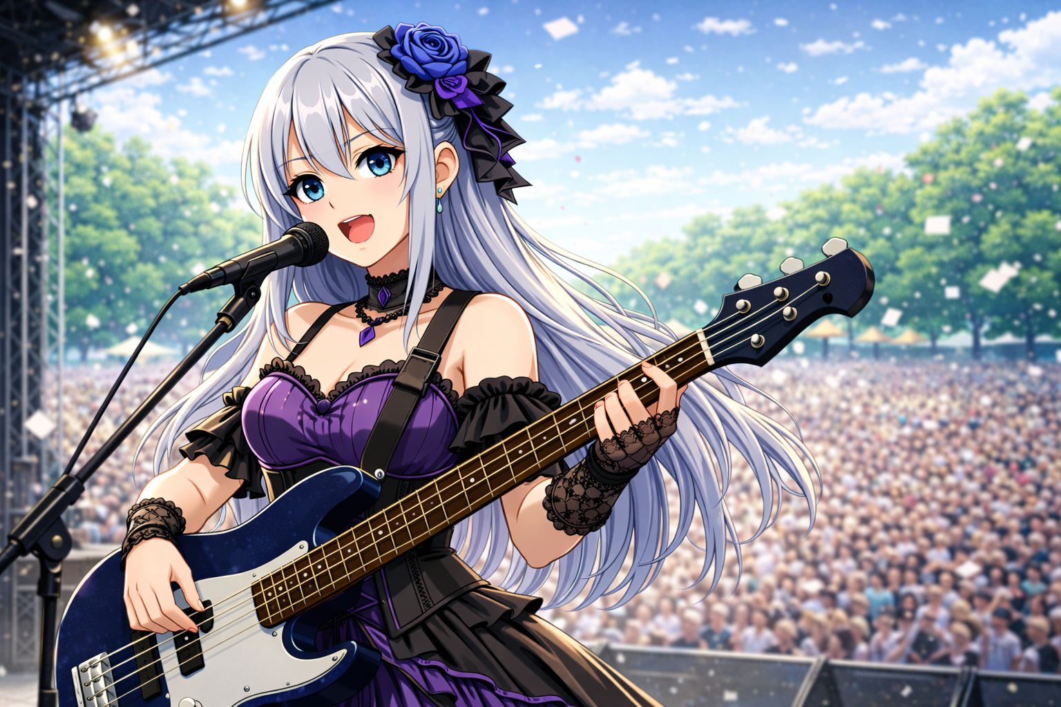 刹那 ライブシーン